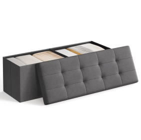 Folding Storage Ottoman Bench/ Storage Chest