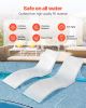In-Pool Lounge Chairs 2 Pcs Chaise Lounger Inside Pool Sun Shelf Lounger