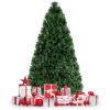 3/6Feet Artificial Pre-Lit Fiber Optic PVC Christmas Tree