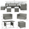 Pieces Patio Furniture Set