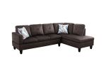Grey Flannel 3-Piece Living Room Sofa Set