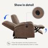 Recliner Sofa with Power Recline, Adjustable Split Back, USB Charging, Bluetooth Speakers & LED LightingRecliner Sofa with Power Recline